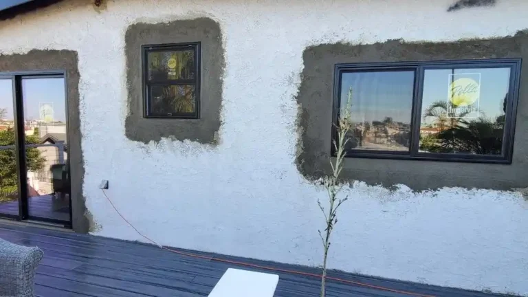 Stucco Window Patching